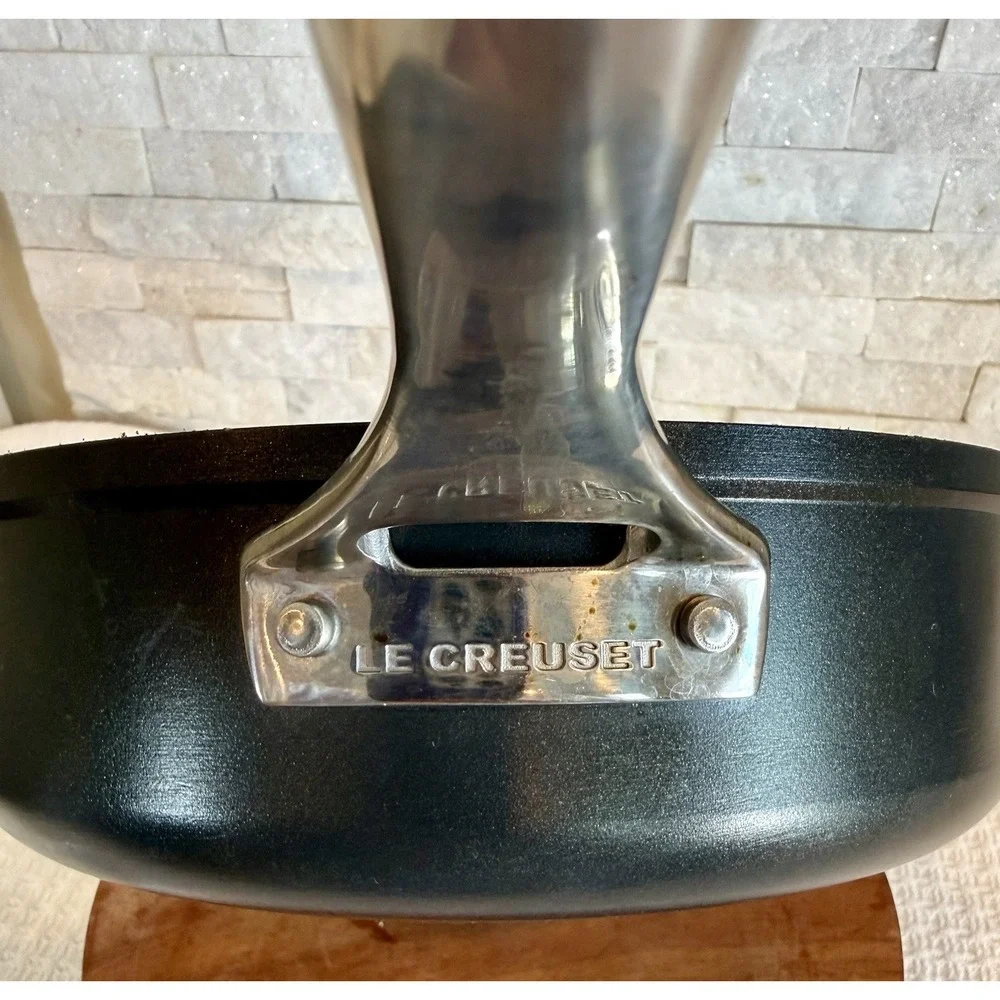 Le Creuset Toughened Nonstick PRO Saute Pan with Glass Lid, 3.5 Quart